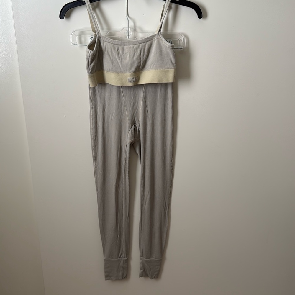 SKIMS bra and tights 2 piece set loungewear